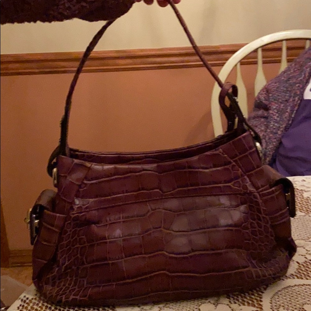 BMakowsky brown leather hand bag - Picture 2 of 3